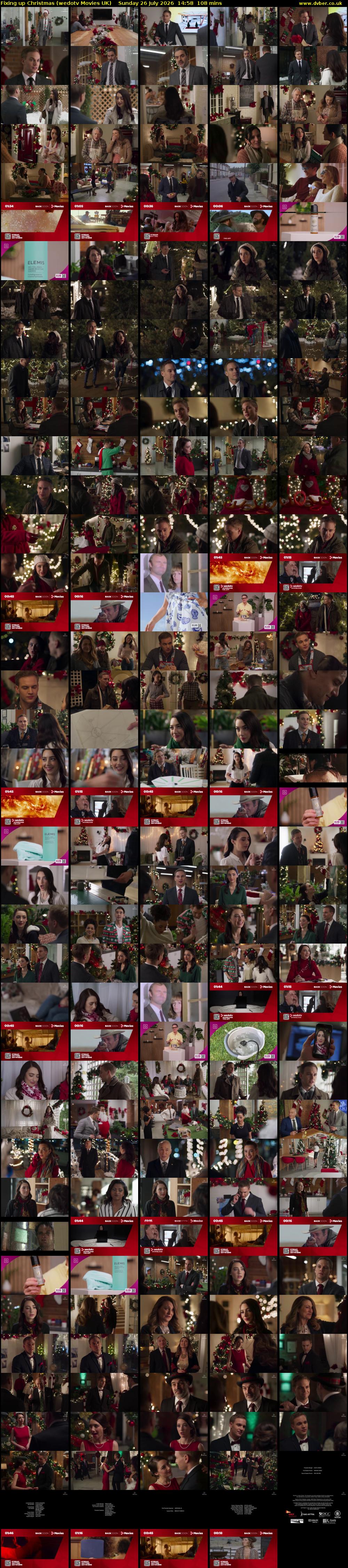 Fixing up Christmas (wedotv Movies UK) Sunday 26 July 2026 14:58 - 16:46