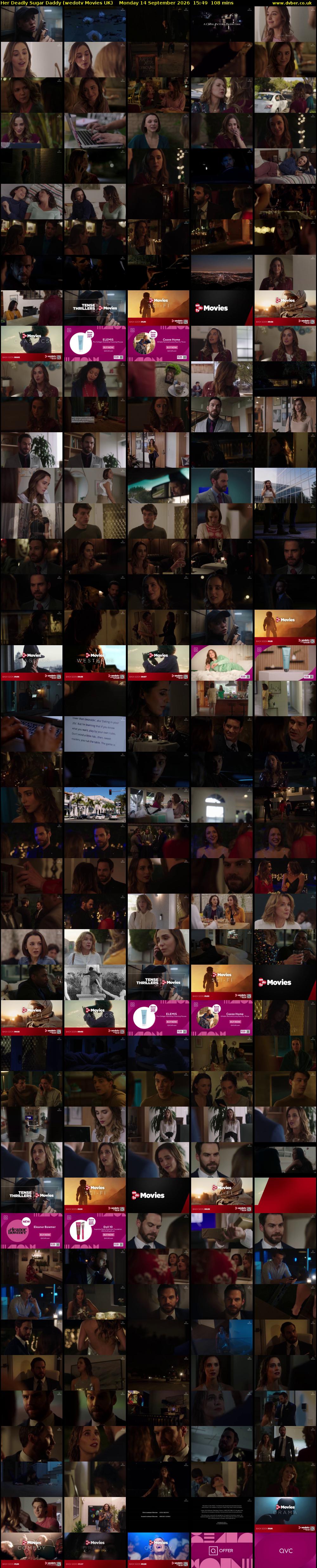 Her Deadly Sugar Daddy (wedotv Movies UK) Monday 14 September 2026 15:49 - 17:37