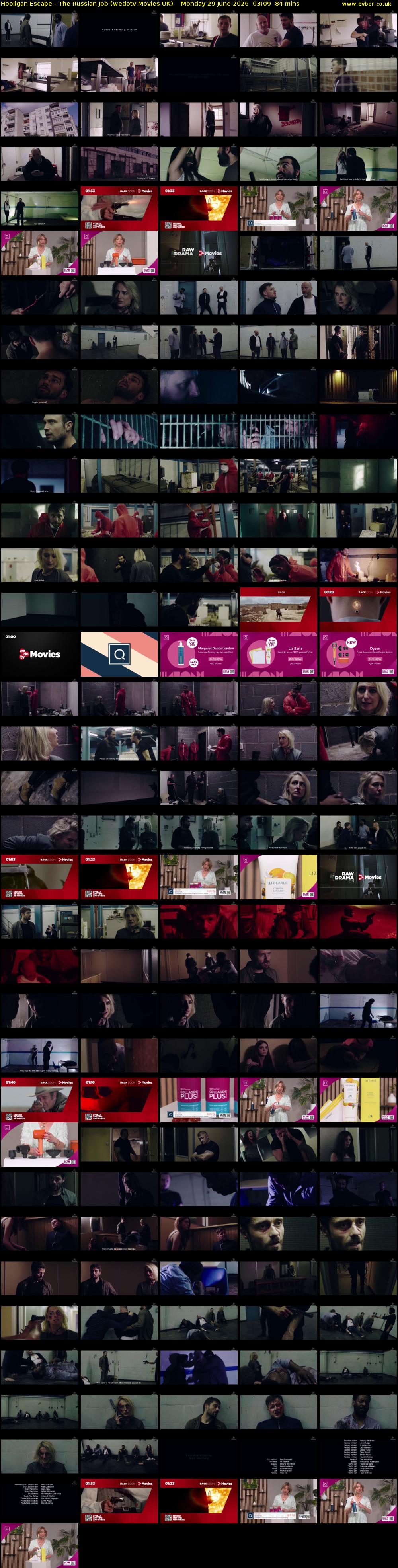 Hooligan Escape - The Russian Job (wedotv Movies UK) Monday 29 June 2026 03:09 - 04:33