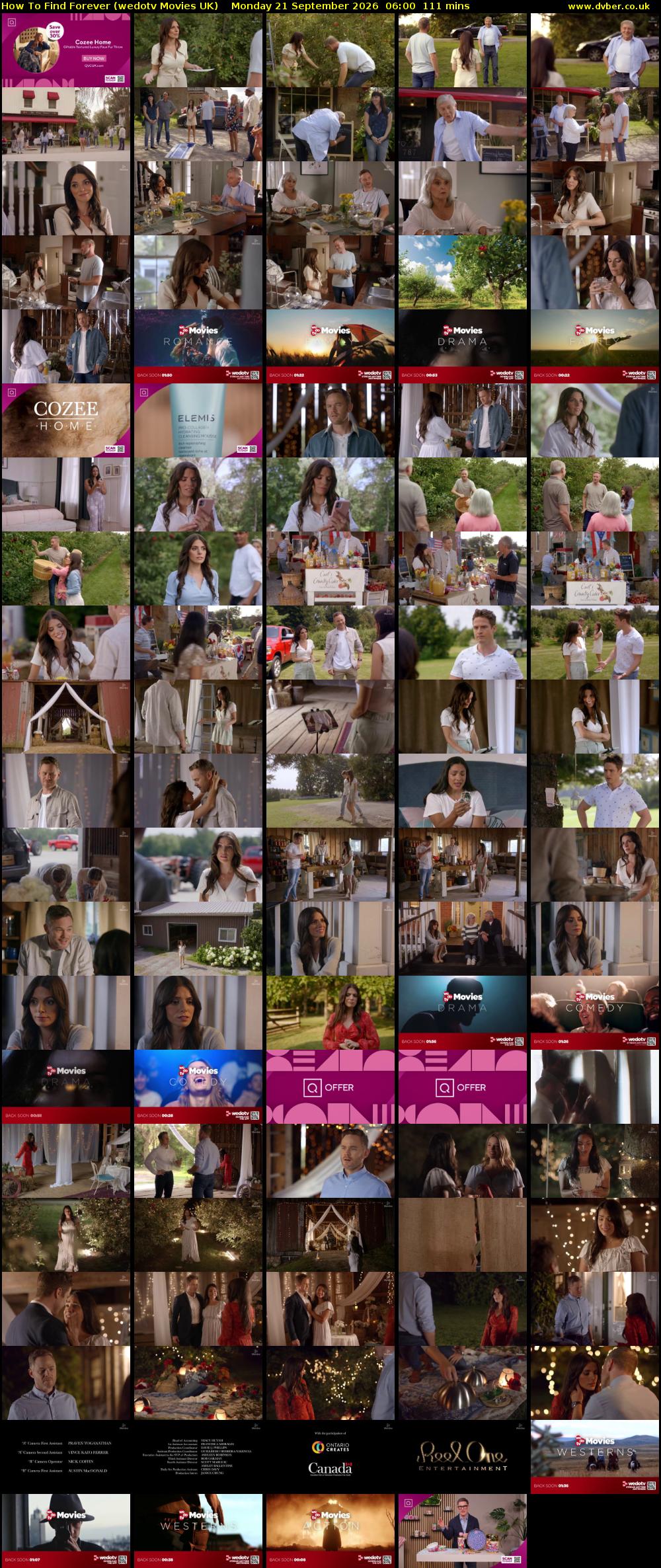 How To Find Forever (wedotv Movies UK) Monday 21 September 2026 06:00 - 07:51