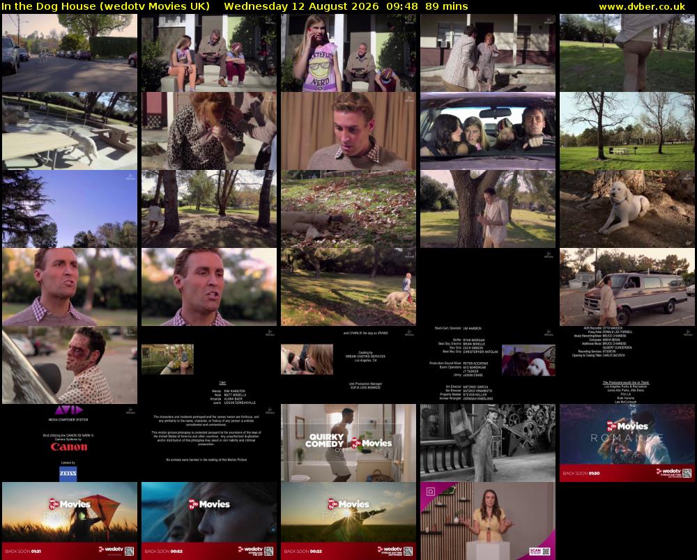 In the Dog House (wedotv Movies UK) Wednesday 12 August 2026 09:48 - 11:17