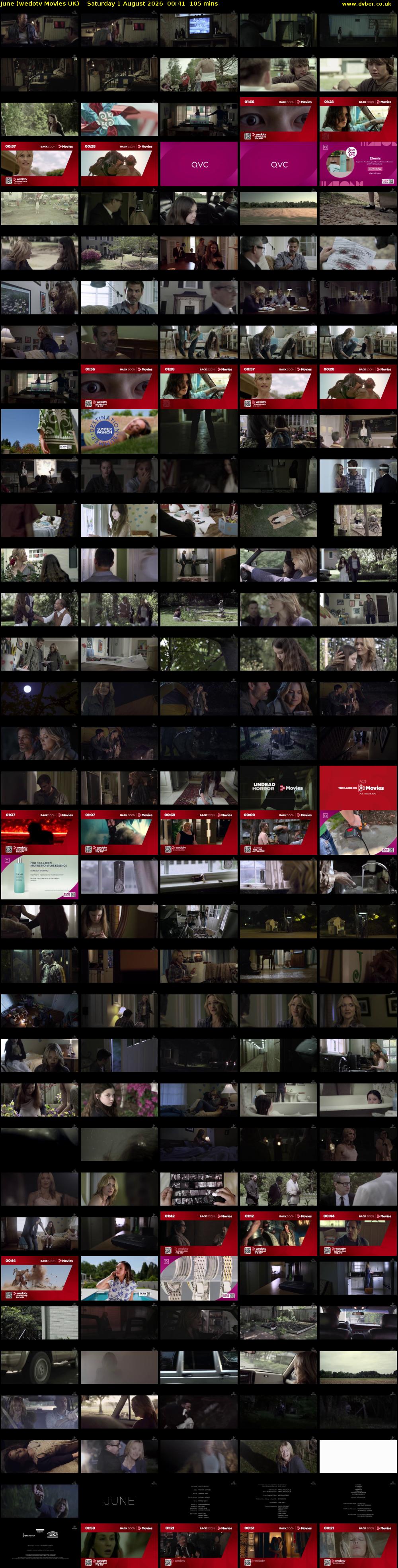 June (wedotv Movies UK) Saturday 1 August 2026 00:41 - 02:26