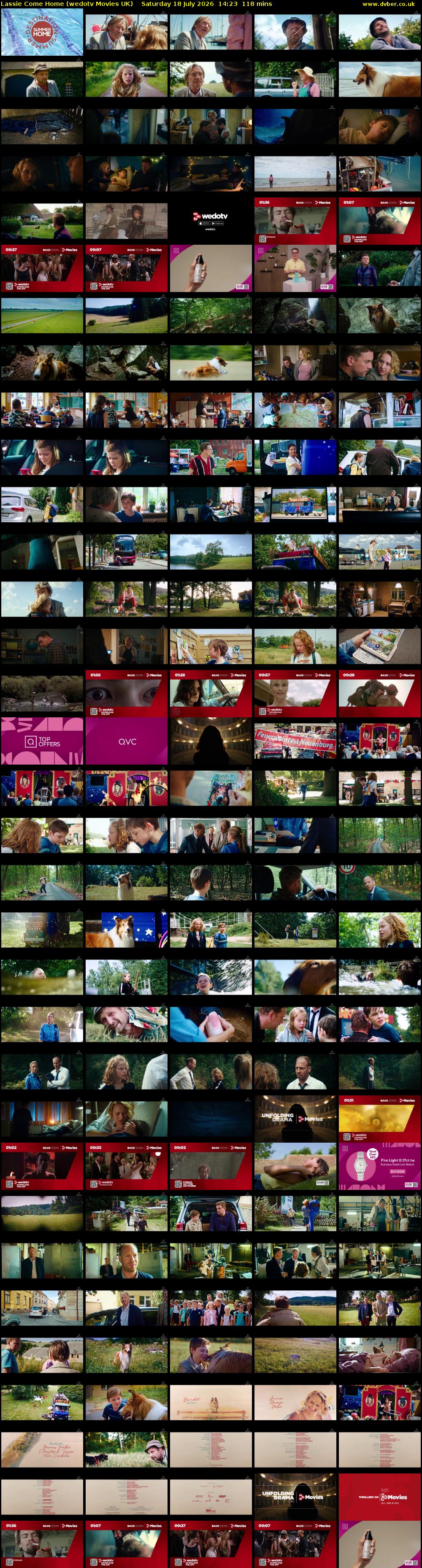 Lassie Come Home (wedotv Movies UK) Saturday 18 July 2026 14:23 - 16:21