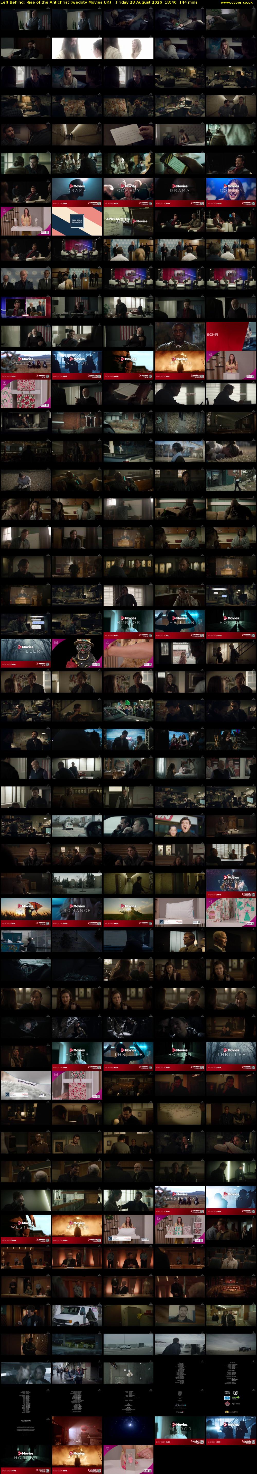 Left Behind: Rise of the Antichrist (wedotv Movies UK) Friday 28 August 2026 18:40 - 21:04