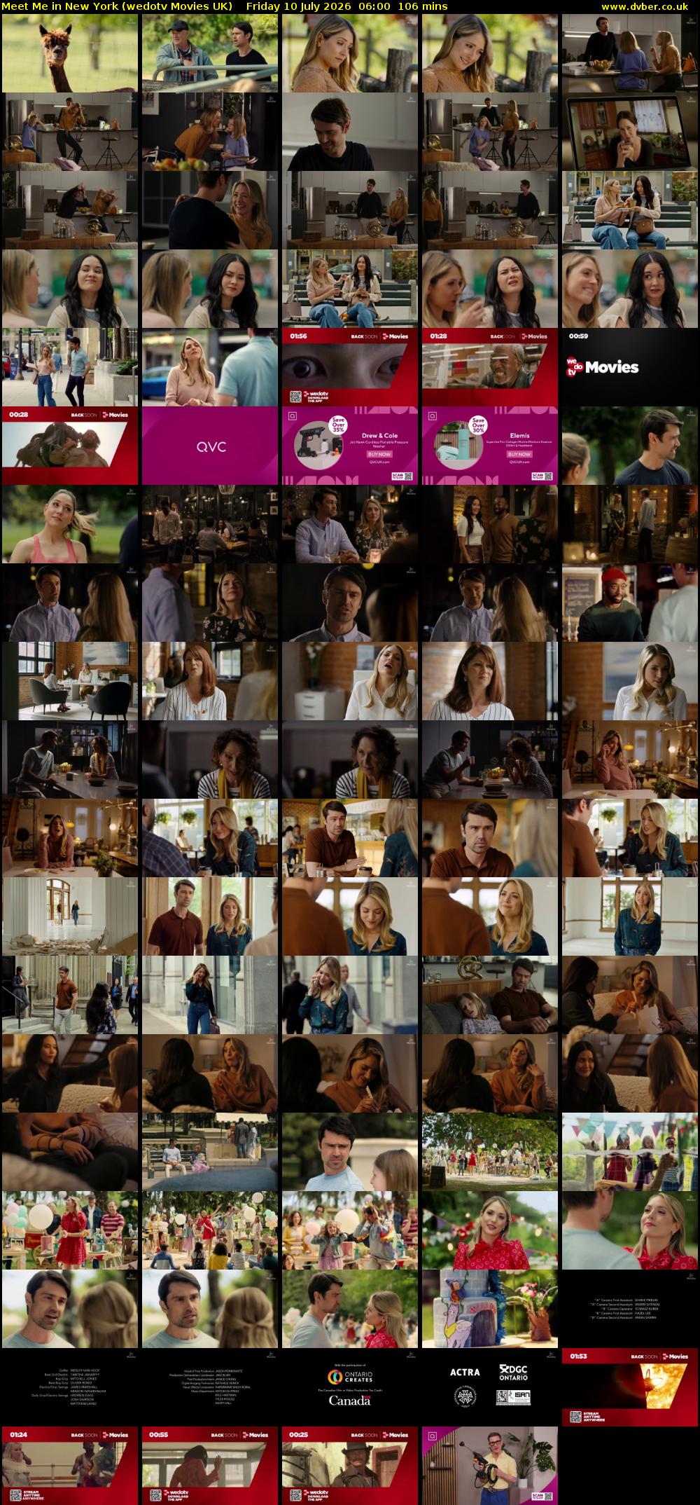 Meet Me in New York (wedotv Movies UK) Friday 10 July 2026 06:00 - 07:46