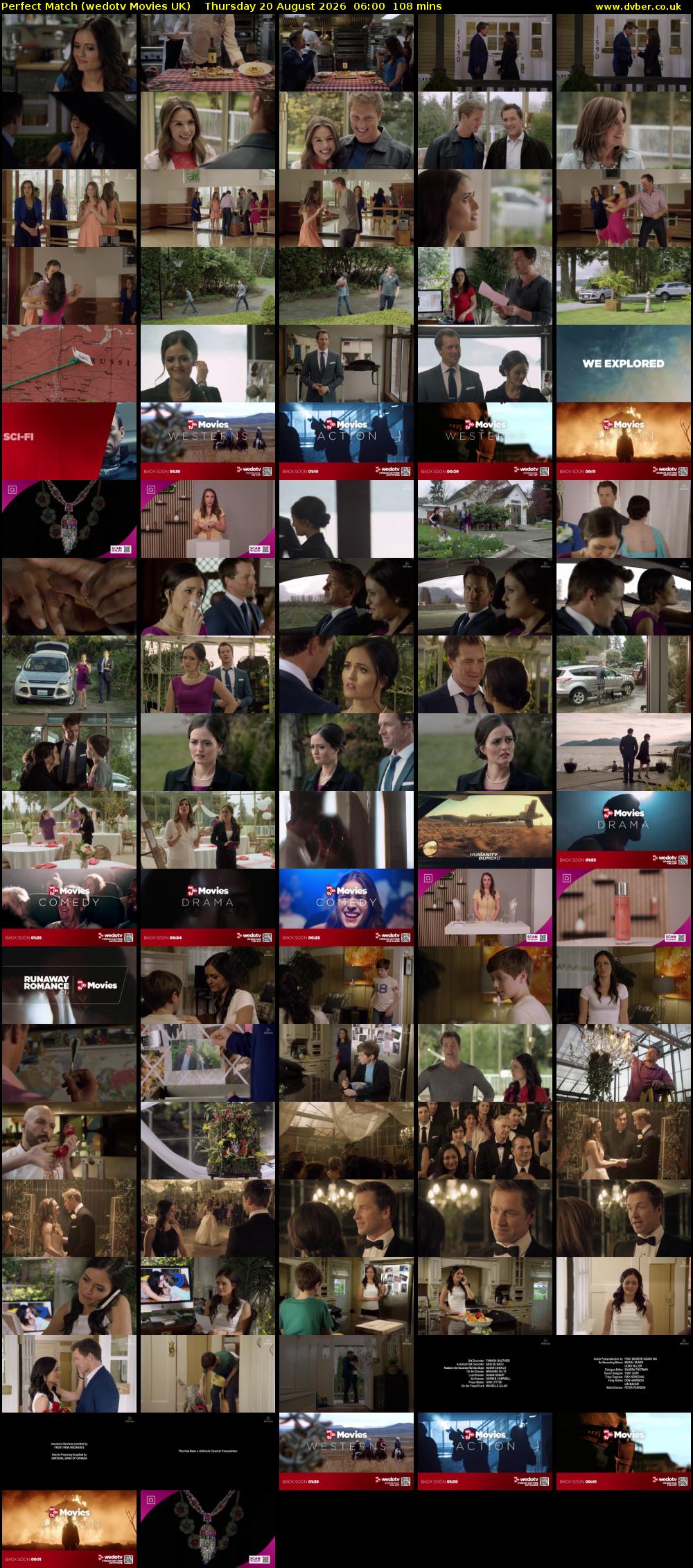 Perfect Match (wedotv Movies UK) Thursday 20 August 2026 06:00 - 07:48