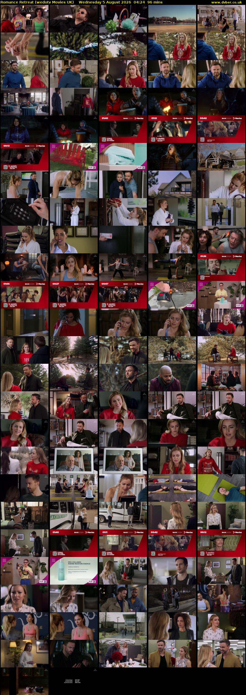 Romance Retreat (wedotv Movies UK) Wednesday 5 August 2026 04:24 - 06:00