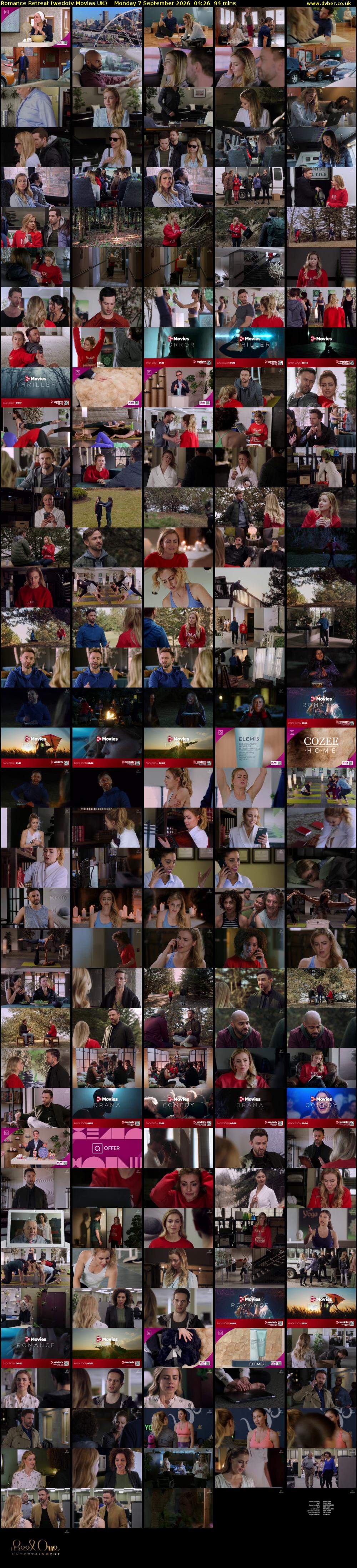Romance Retreat (wedotv Movies UK) Monday 7 September 2026 04:26 - 06:00