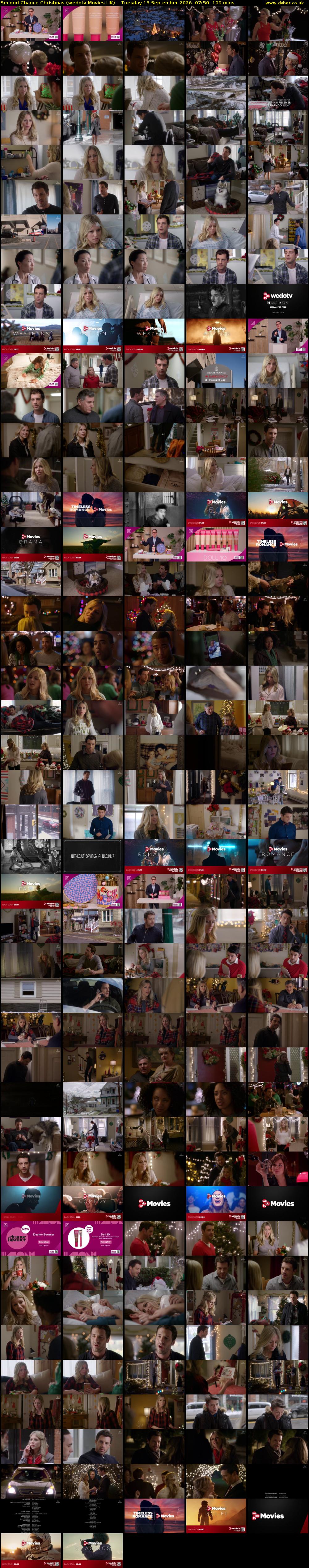 Second Chance Christmas (wedotv Movies UK) Tuesday 15 September 2026 07:50 - 09:39