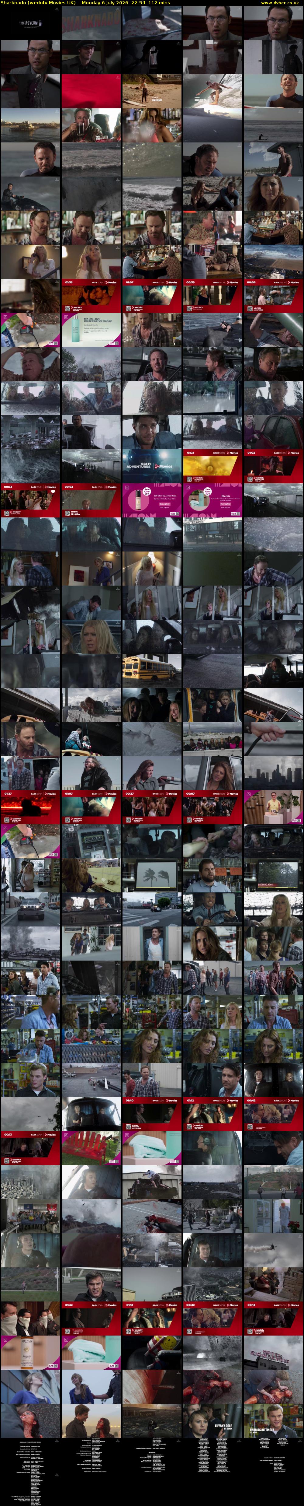 Sharknado (wedotv Movies UK) Monday 6 July 2026 22:54 - 00:46
