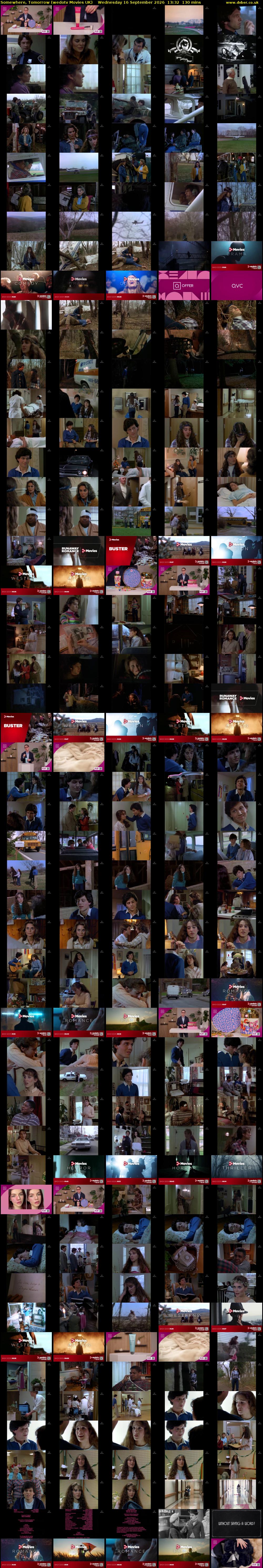 Somewhere, Tomorrow (wedotv Movies UK) Wednesday 16 September 2026 13:32 - 15:42