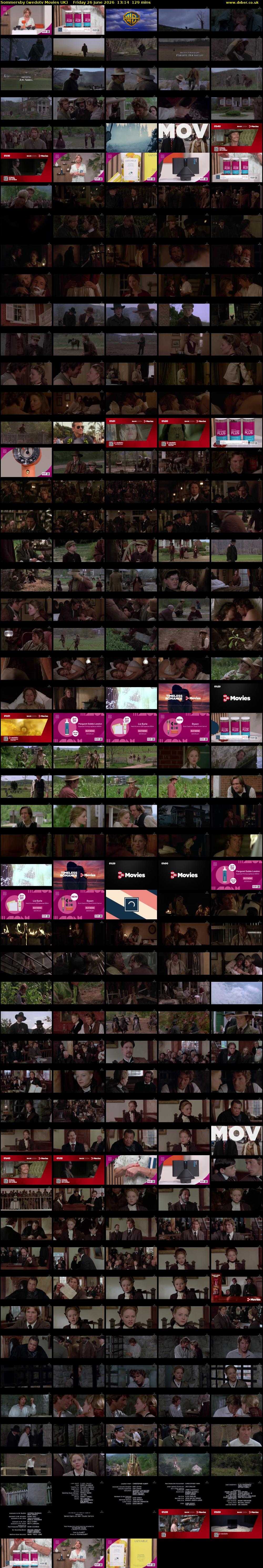 Sommersby (wedotv Movies UK) Friday 26 June 2026 13:14 - 15:23