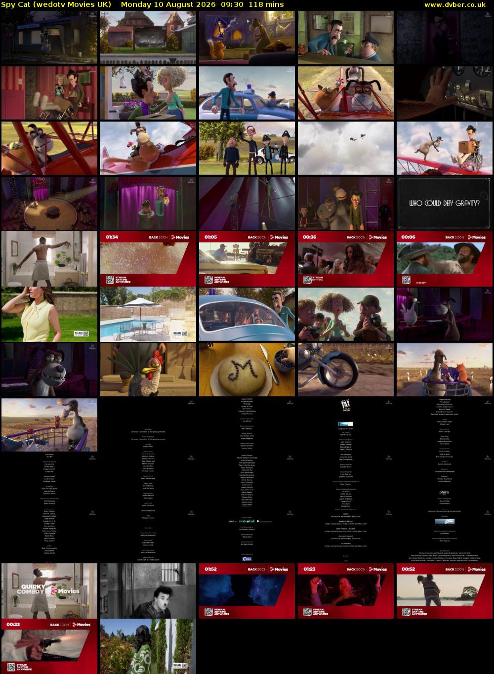 Spy Cat (wedotv Movies UK) Monday 10 August 2026 09:30 - 11:28
