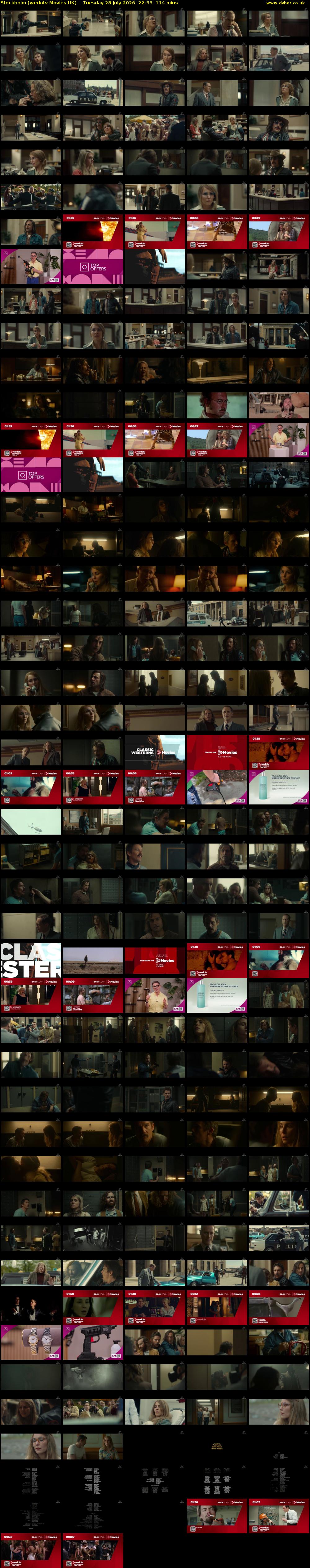 Stockholm (wedotv Movies UK) Tuesday 28 July 2026 22:55 - 00:49