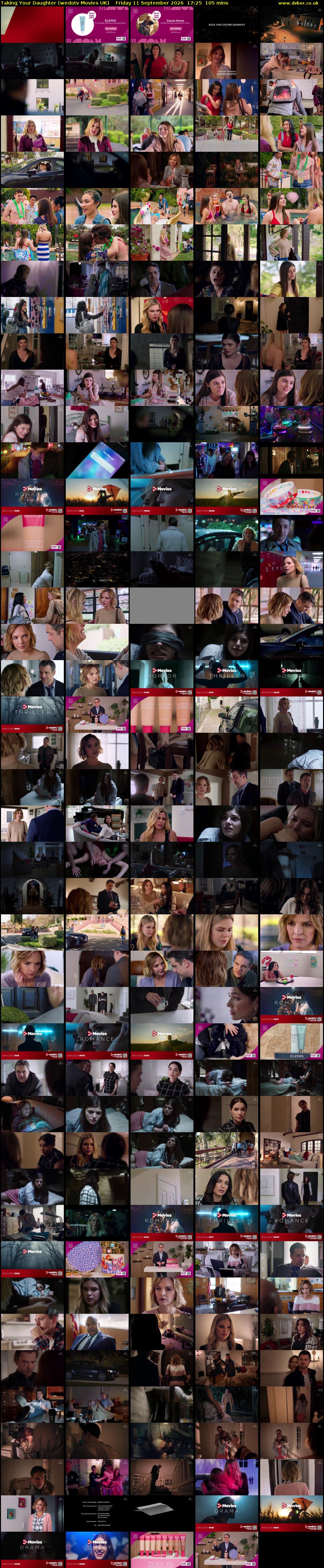 Taking Your Daughter (wedotv Movies UK) Friday 11 September 2026 17:25 - 19:10