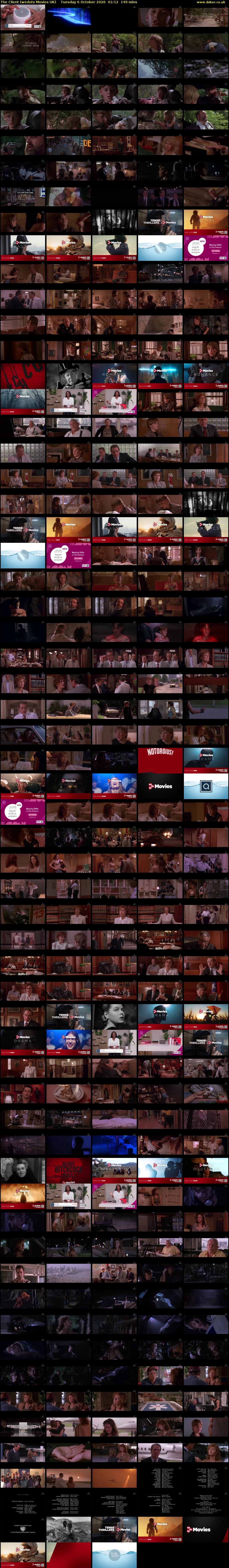 The Client (wedotv Movies UK) Tuesday 6 October 2026 01:12 - 03:41