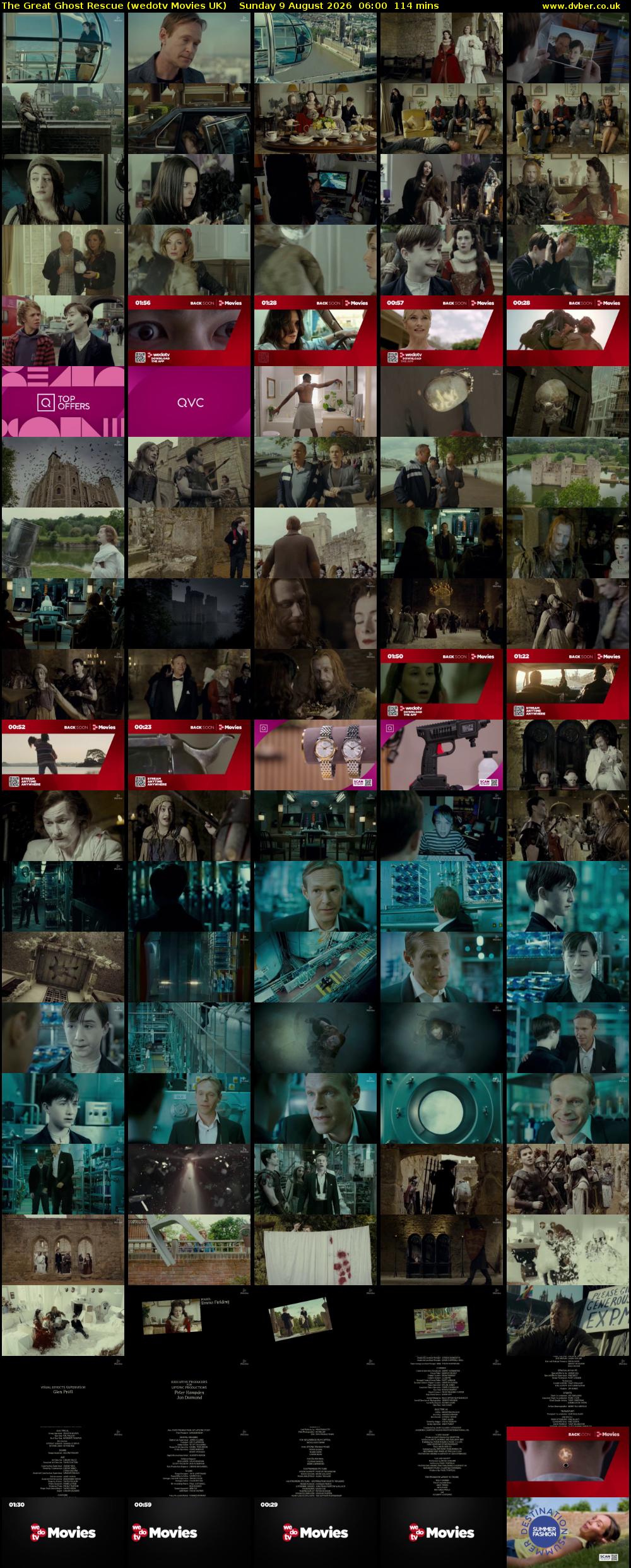 The Great Ghost Rescue (wedotv Movies UK) Sunday 9 August 2026 06:00 - 07:54