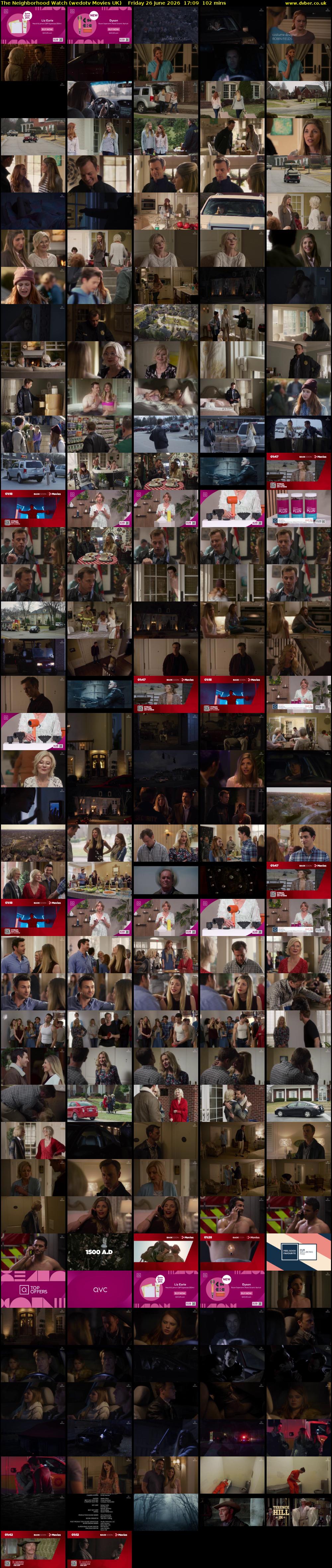 The Neighborhood Watch (wedotv Movies UK) Friday 26 June 2026 17:09 - 18:51