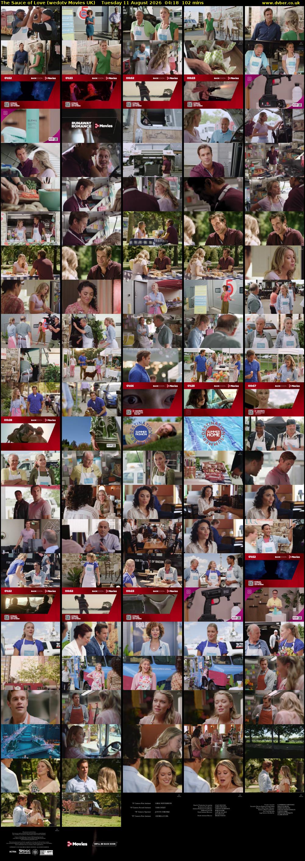 The Sauce of Love (wedotv Movies UK) Tuesday 11 August 2026 04:18 - 06:00