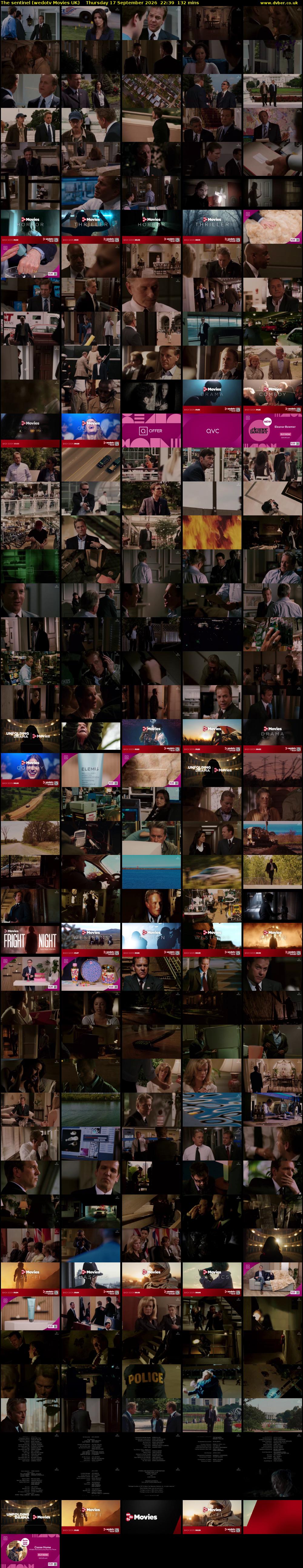 The sentinel (wedotv Movies UK) Thursday 17 September 2026 22:39 - 00:51