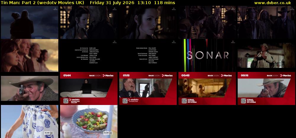 Tin Man: Part 2 (wedotv Movies UK) Friday 31 July 2026 13:10 - 15:08