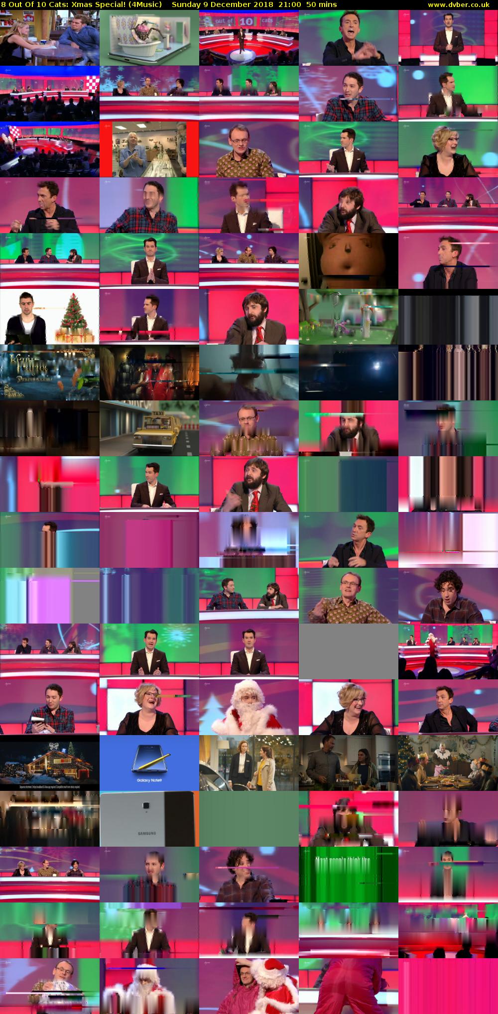 8 Out Of 10 Cats: Xmas Special! (4Music) Sunday 9 December 2018 21:00 - 21:50