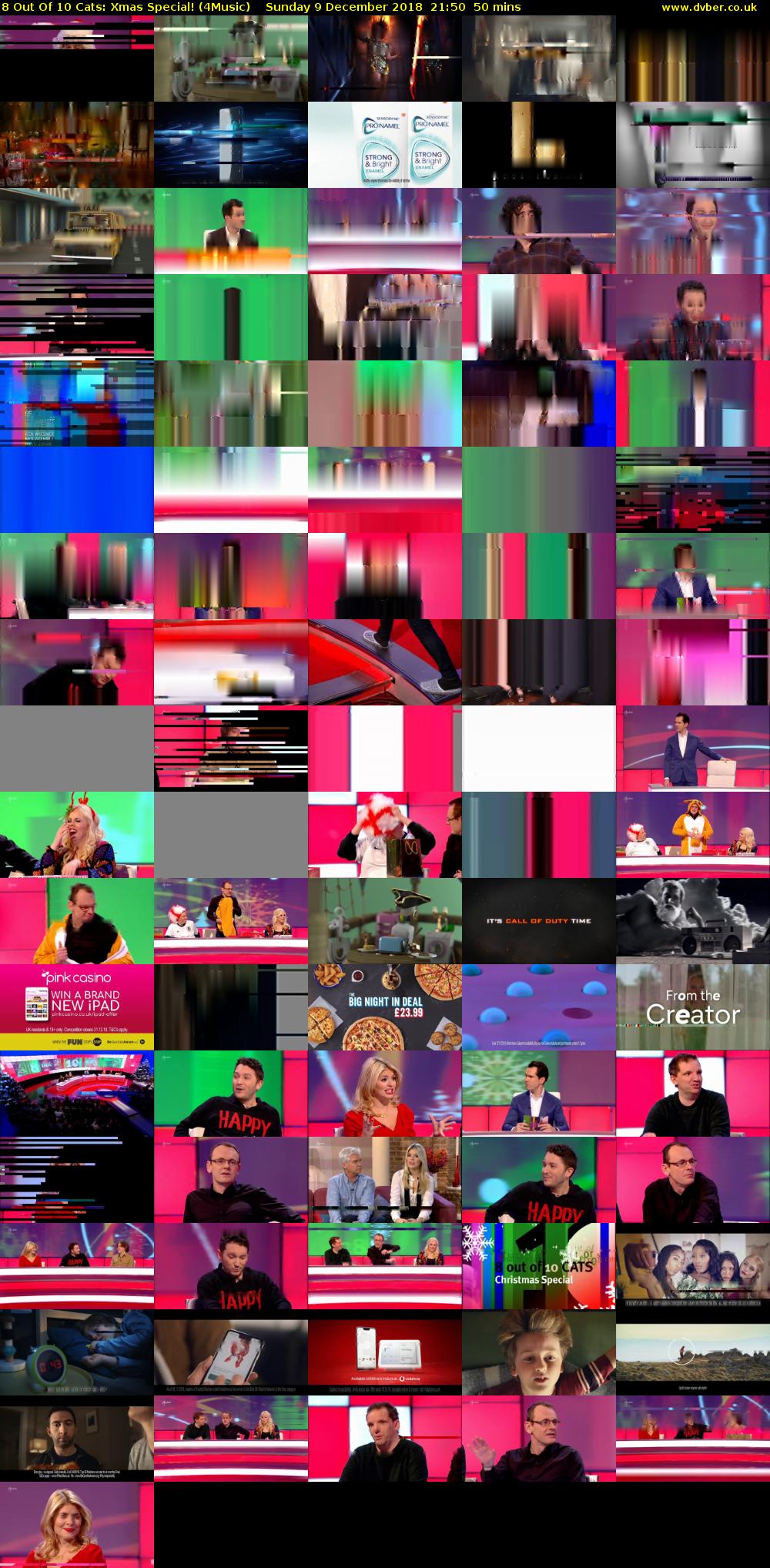 8 Out Of 10 Cats: Xmas Special! (4Music) Sunday 9 December 2018 21:50 - 22:40