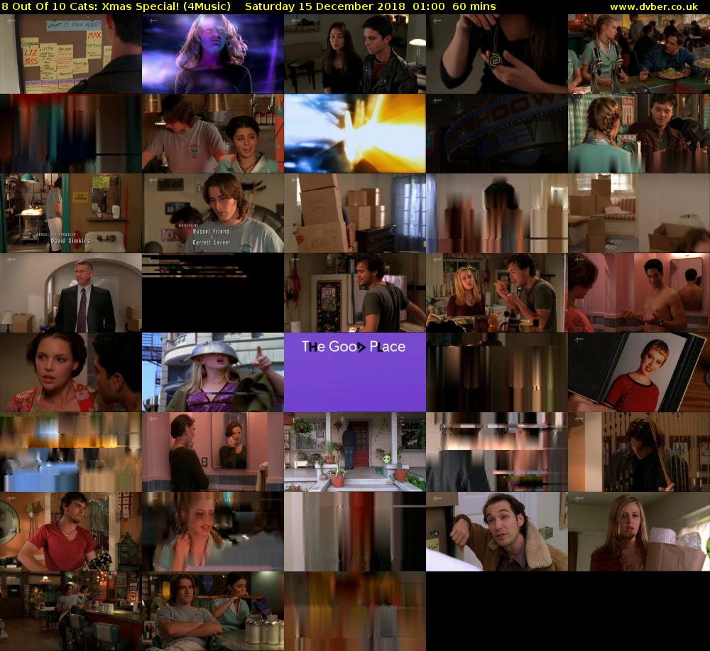 8 Out Of 10 Cats: Xmas Special! (4Music) Saturday 15 December 2018 01:00 - 02:00