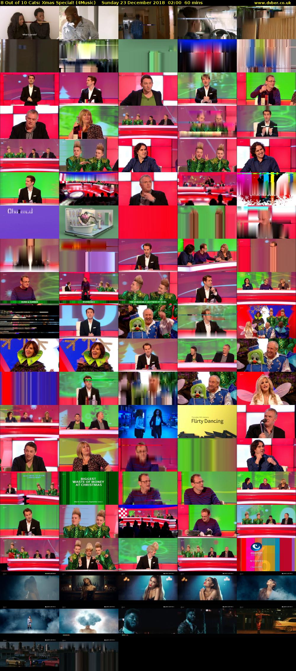 8 Out Of 10 Cats: Xmas Special! (4Music) Sunday 23 December 2018 02:00 - 03:00