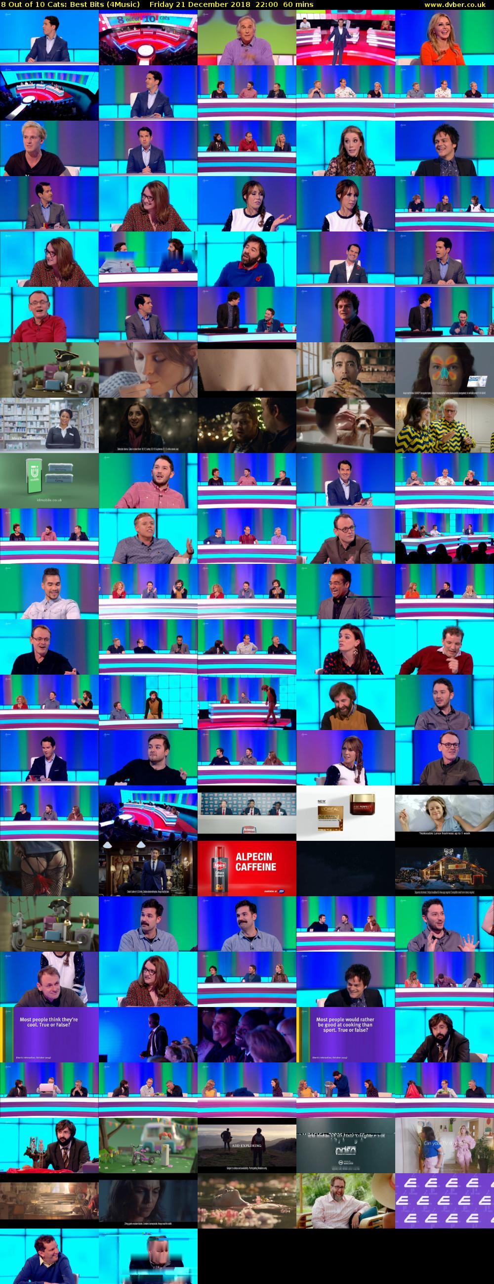 8 Out of 10 Cats: Best Bits (4Music) Friday 21 December 2018 22:00 - 23:00