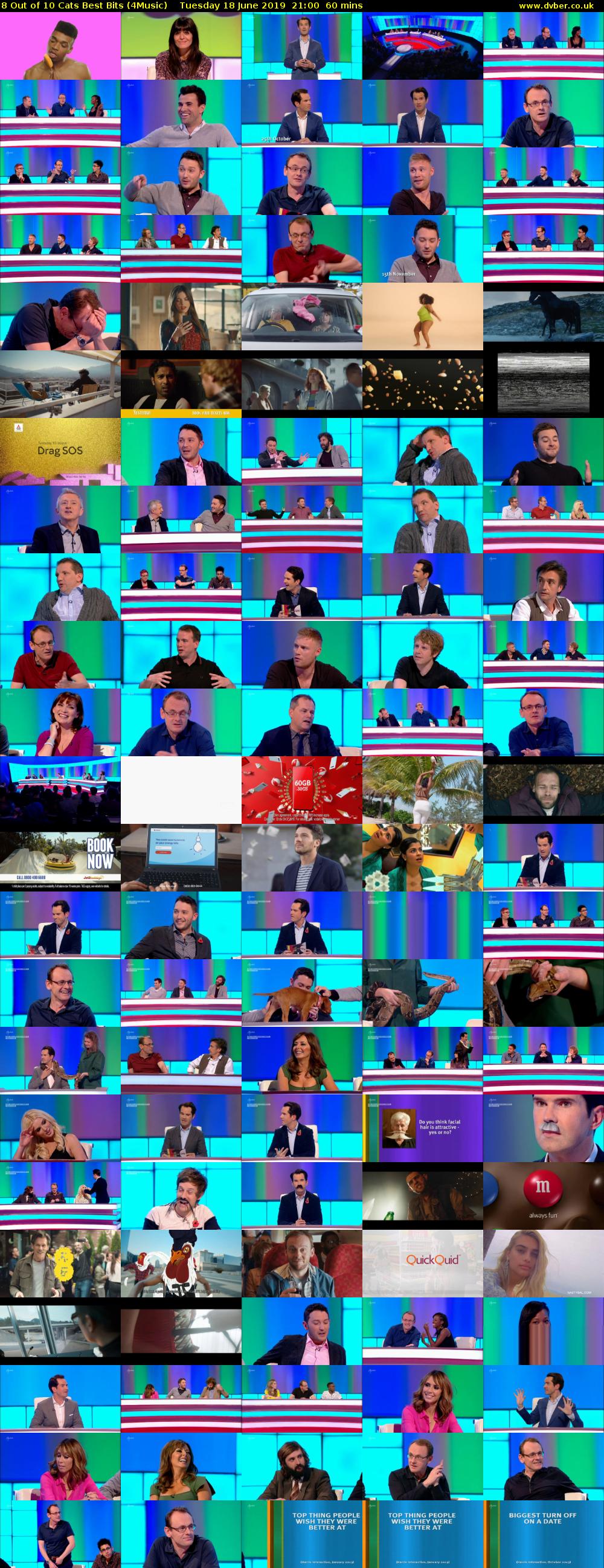 8 Out of 10 Cats Best Bits (4Music) Tuesday 18 June 2019 21:00 - 22:00