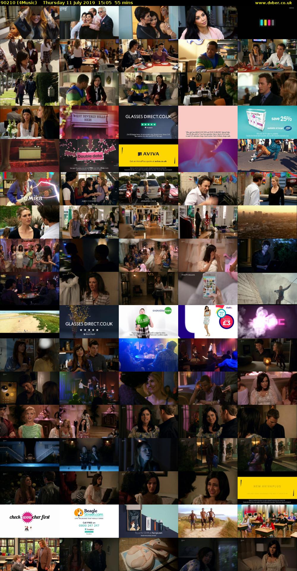 90210 (4Music) Thursday 11 July 2019 15:05 - 16:00