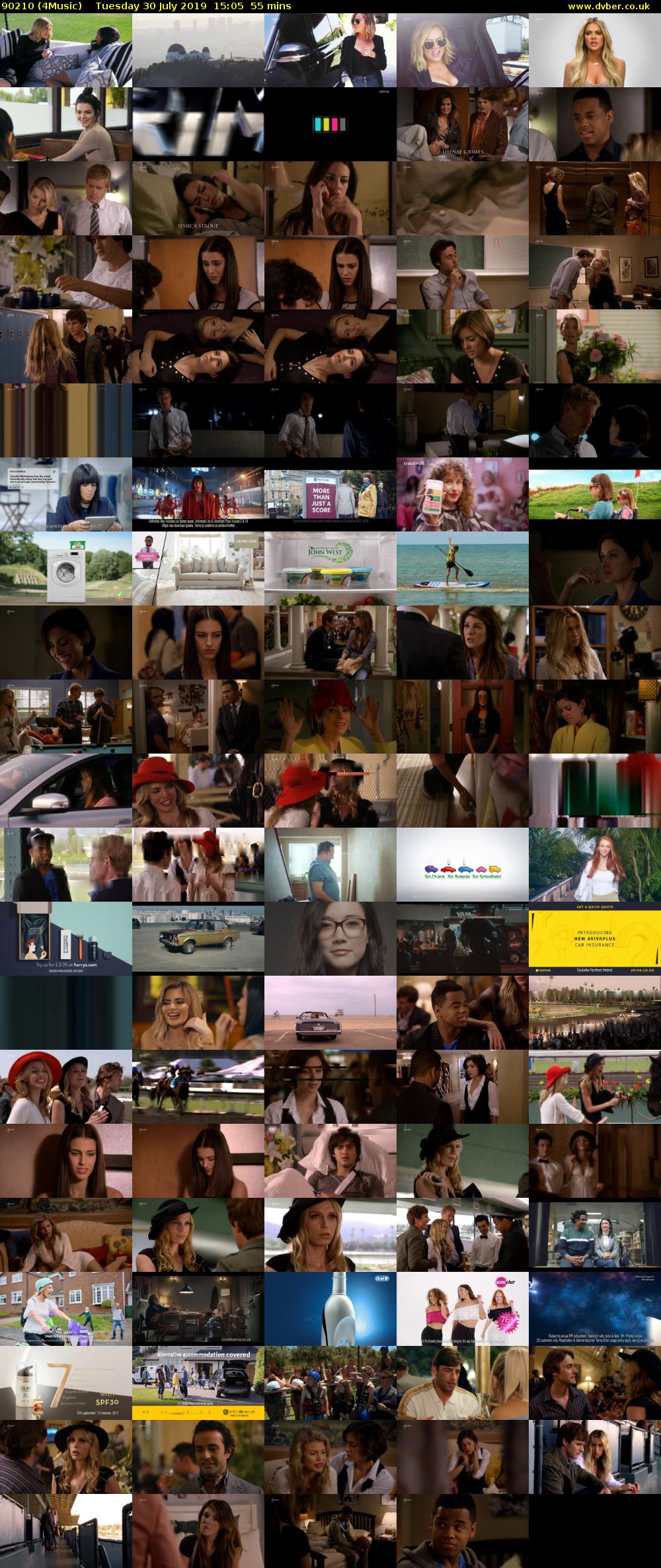 90210 (4Music) Tuesday 30 July 2019 15:05 - 16:00