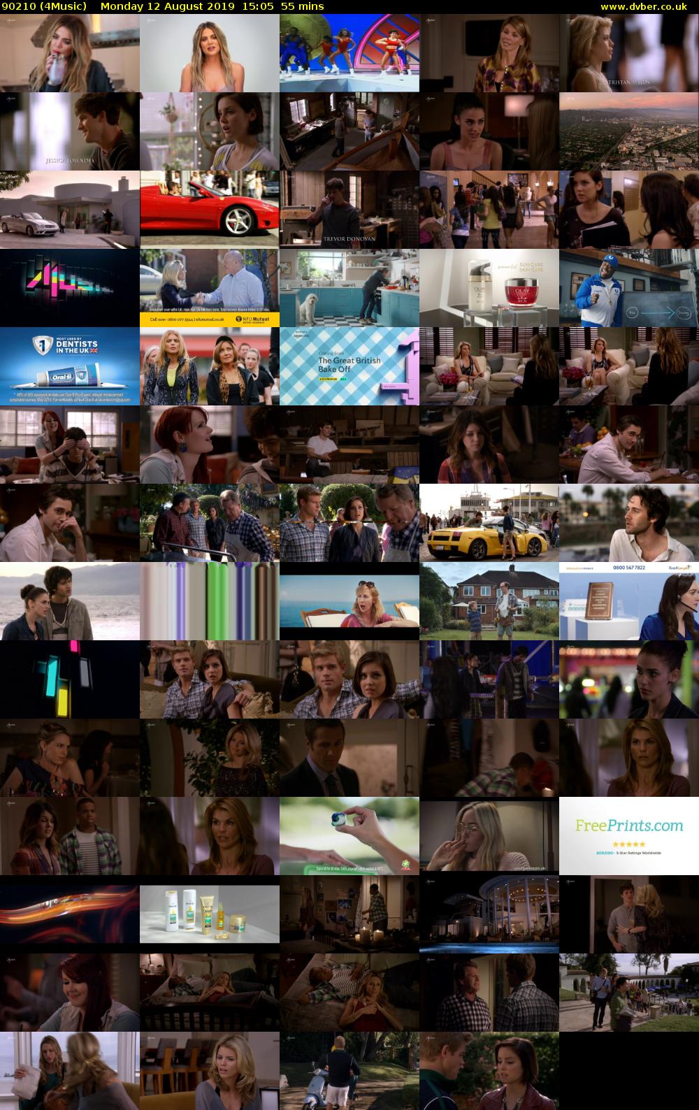 90210 (4Music) Monday 12 August 2019 15:05 - 16:00