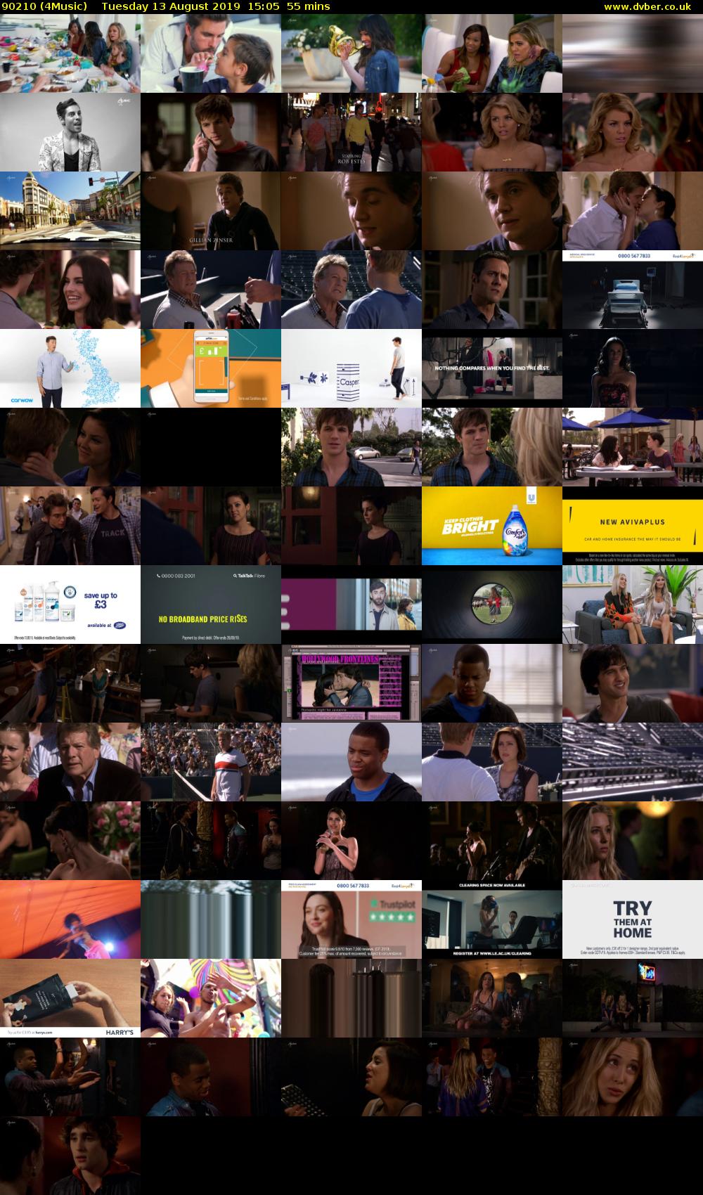 90210 (4Music) Tuesday 13 August 2019 15:05 - 16:00