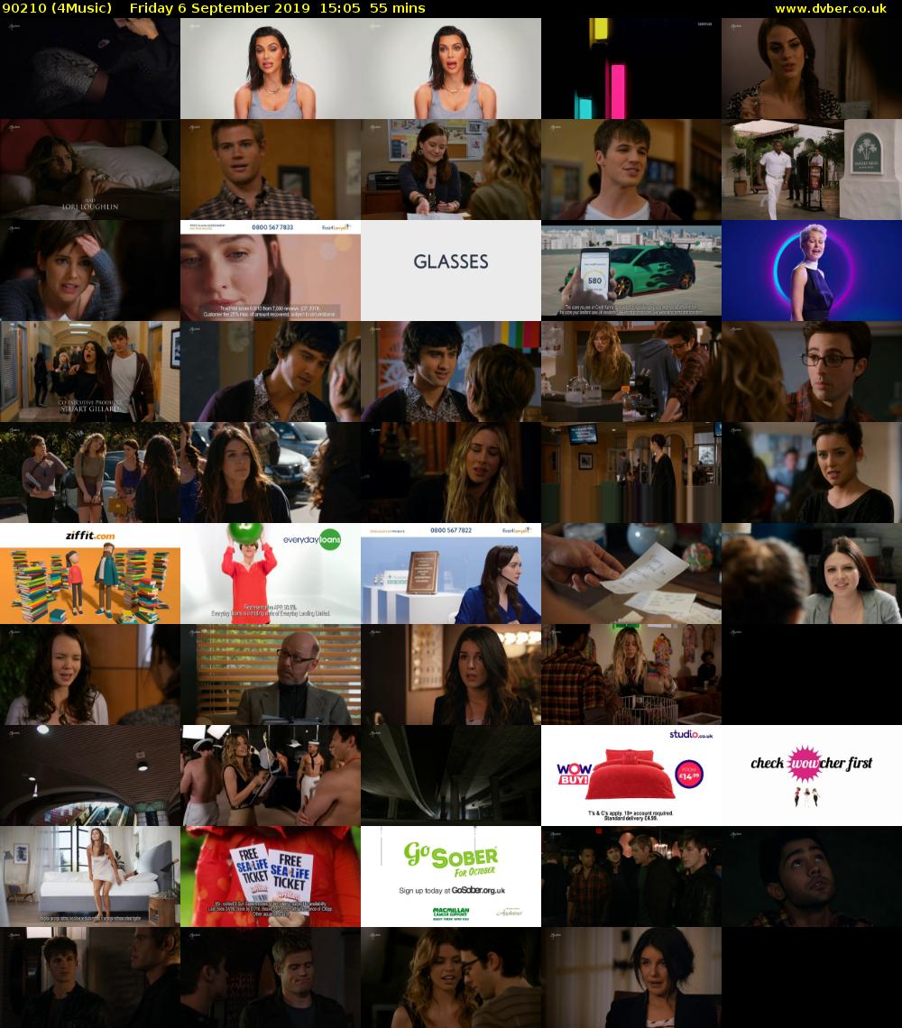 90210 (4Music) Friday 6 September 2019 15:05 - 16:00