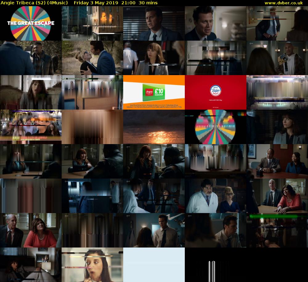 Angie Tribeca (S2) (4Music) Friday 3 May 2019 21:00 - 21:30