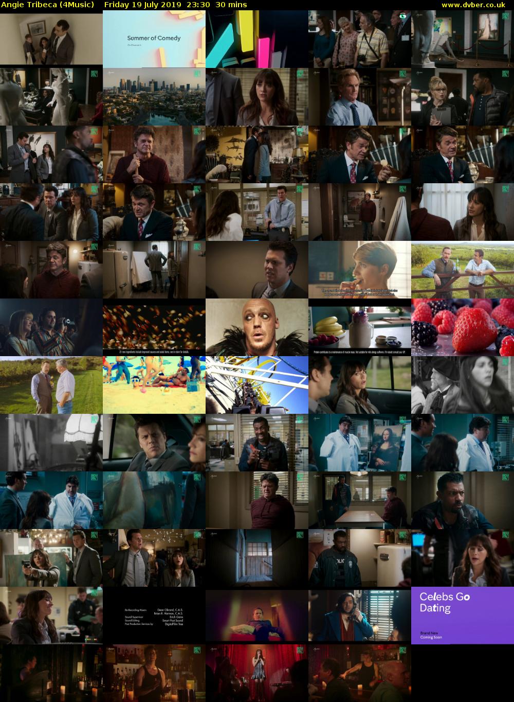 Angie Tribeca (4Music) Friday 19 July 2019 23:30 - 00:00