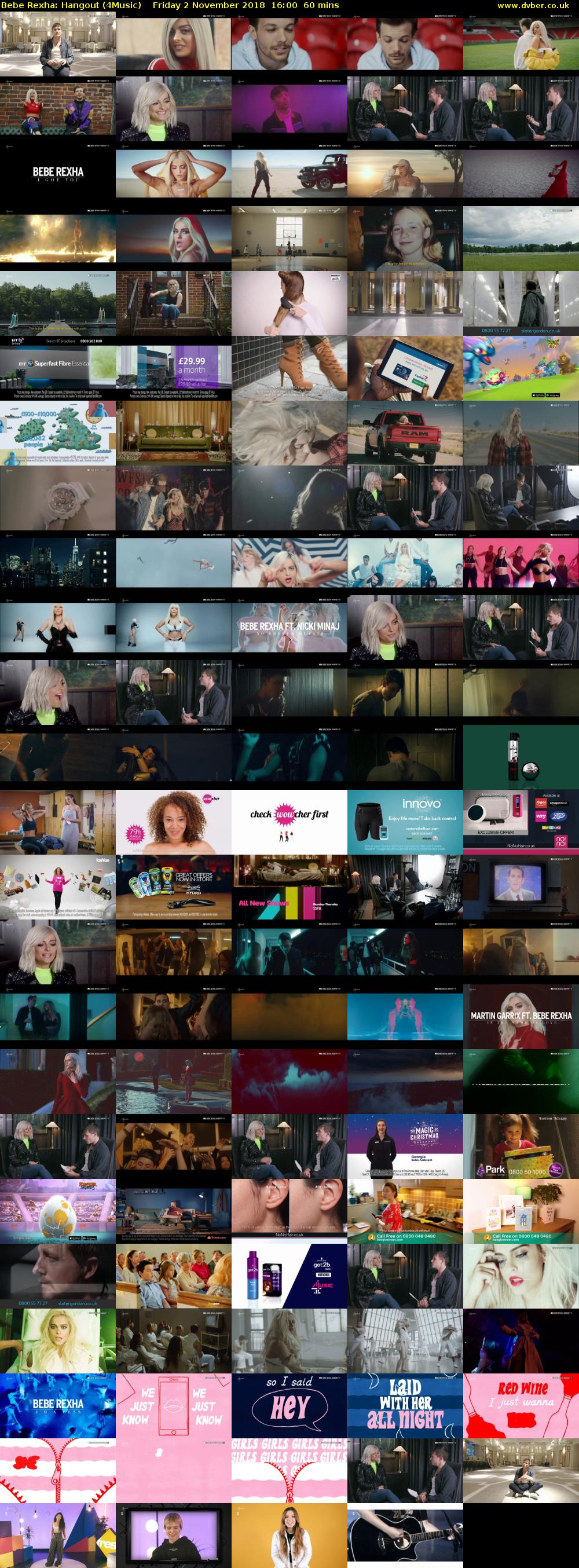 Bebe Rexha: Hangout (4Music) Friday 2 November 2018 16:00 - 17:00