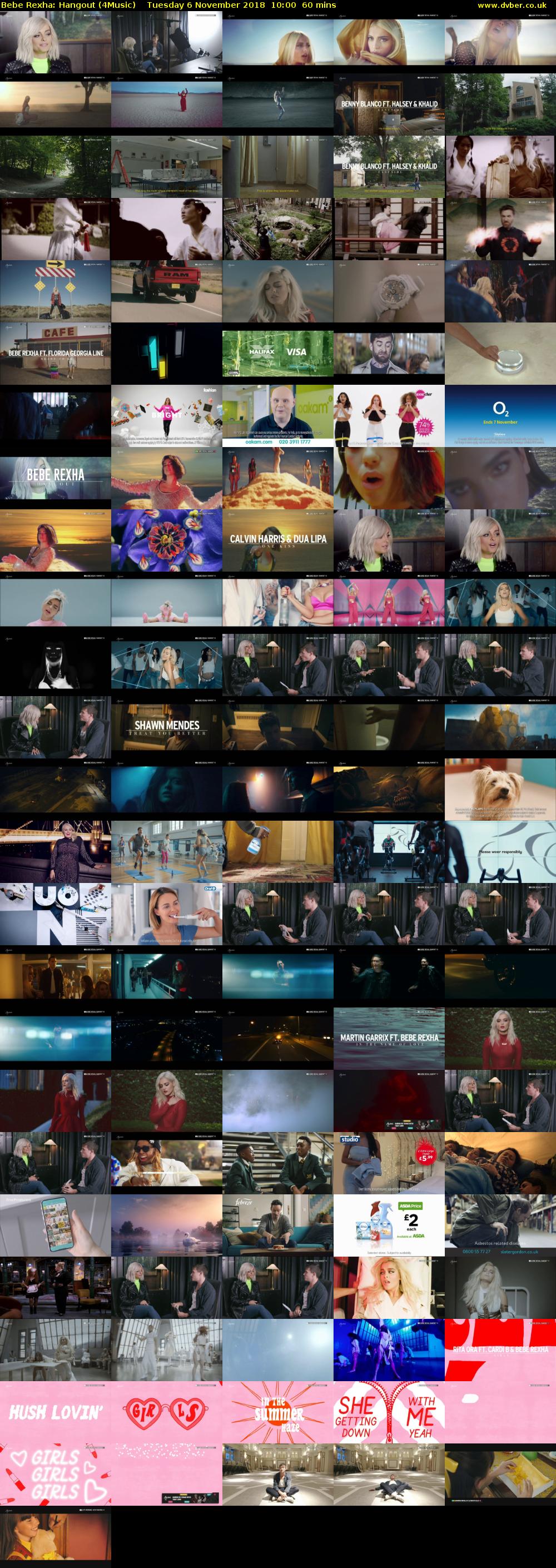 Bebe Rexha: Hangout (4Music) Tuesday 6 November 2018 10:00 - 11:00