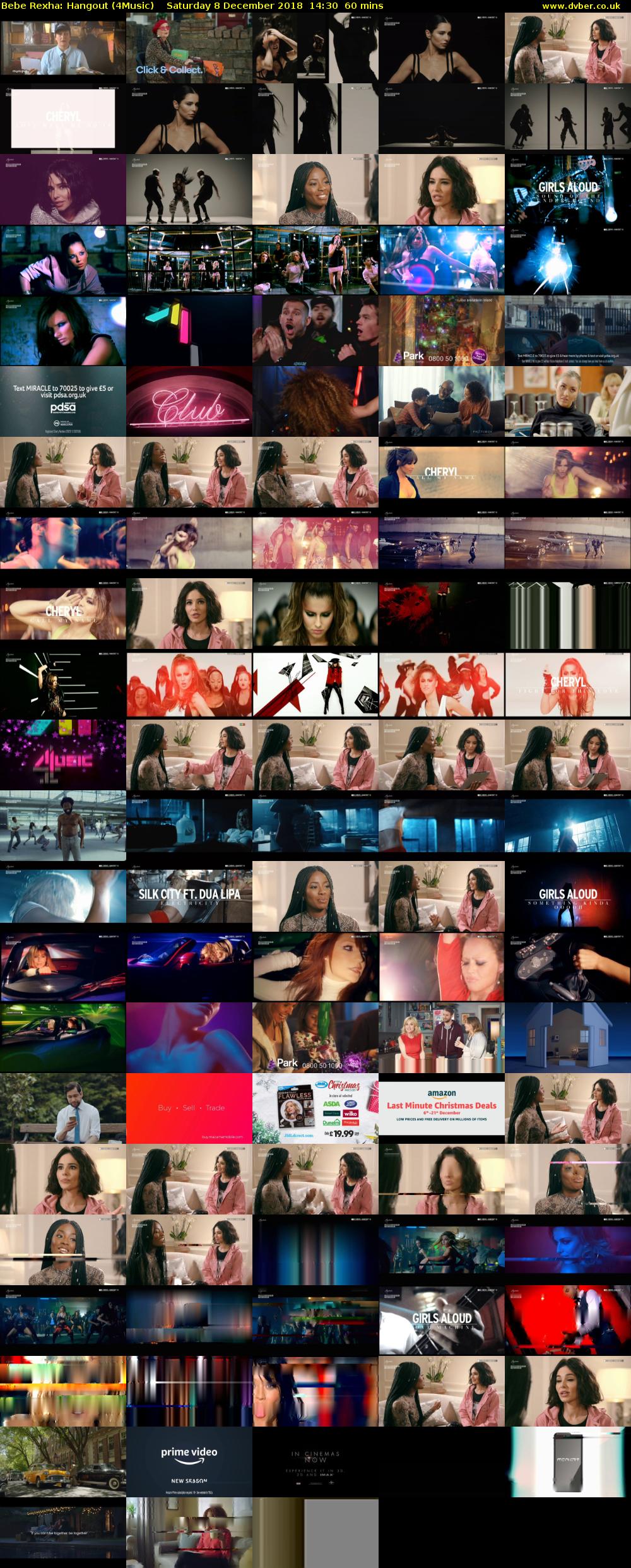 Bebe Rexha: Hangout (4Music) Saturday 8 December 2018 14:30 - 15:30