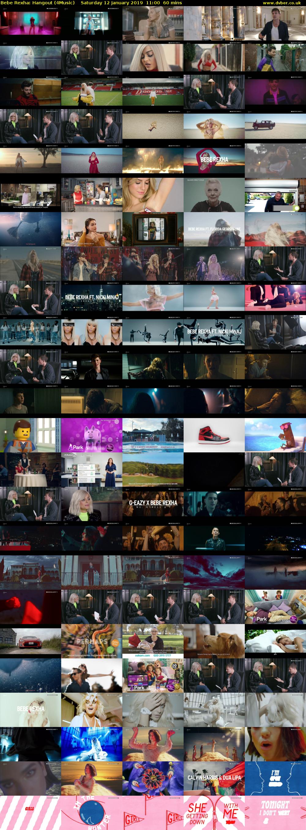 Bebe Rexha: Hangout (4Music) Saturday 12 January 2019 11:00 - 12:00
