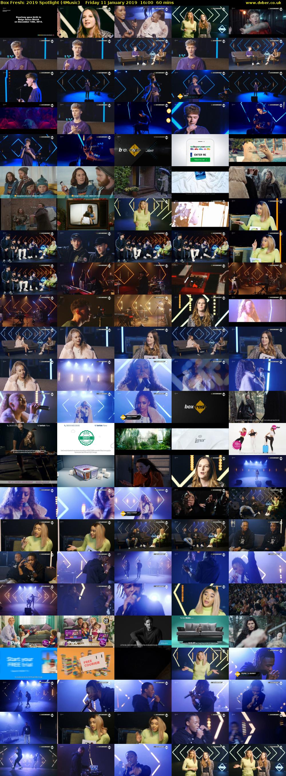 Box Fresh: 2019 Spotlight (4Music) Friday 11 January 2019 16:00 - 17:00