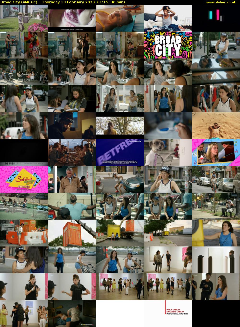 Broad City (4Music) Thursday 13 February 2020 01:15 - 01:45