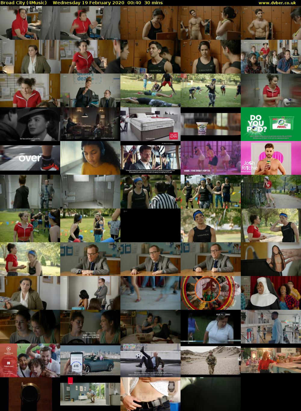 Broad City (4Music) Wednesday 19 February 2020 00:40 - 01:10