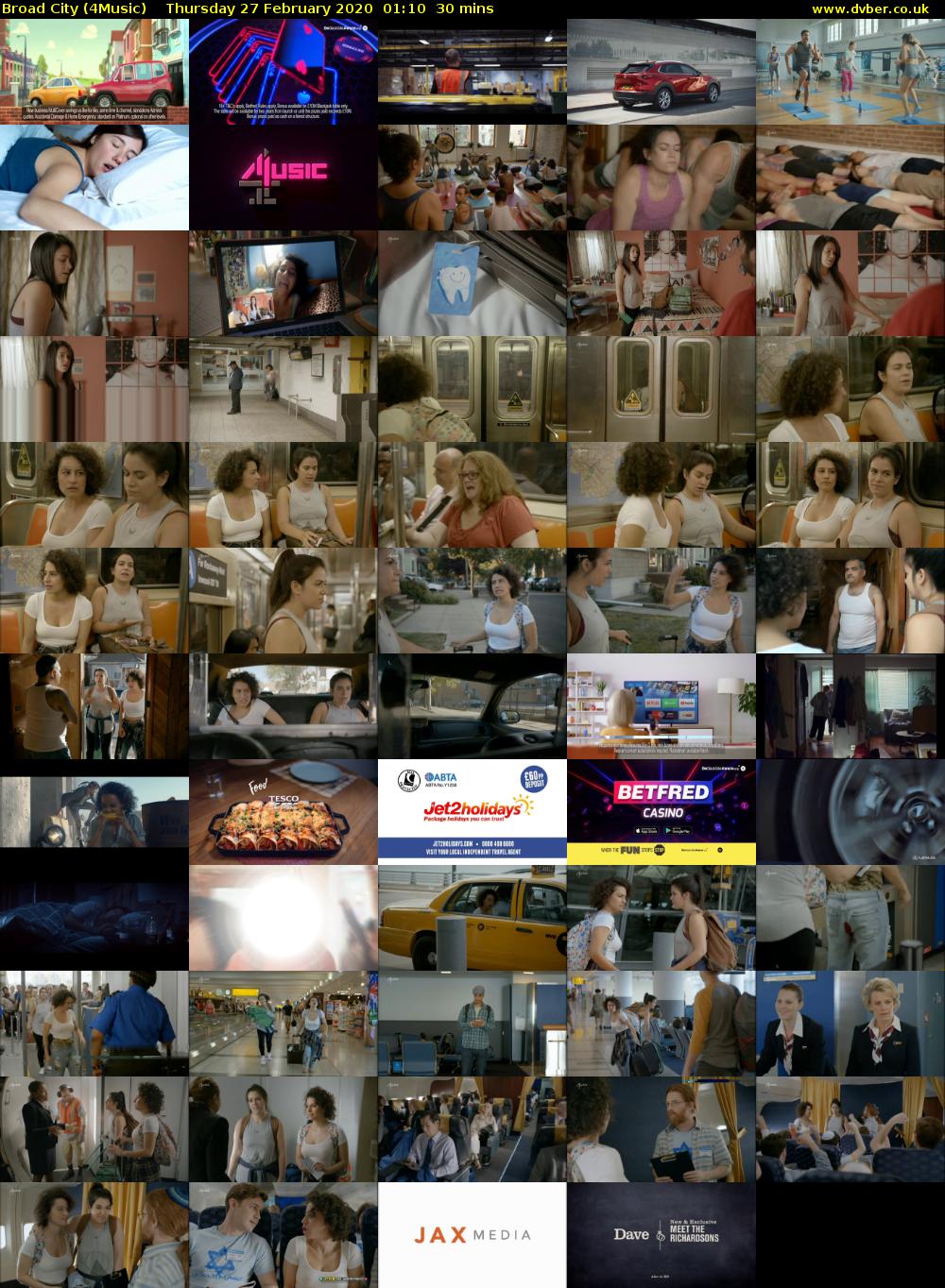Broad City (4Music) Thursday 27 February 2020 01:10 - 01:40