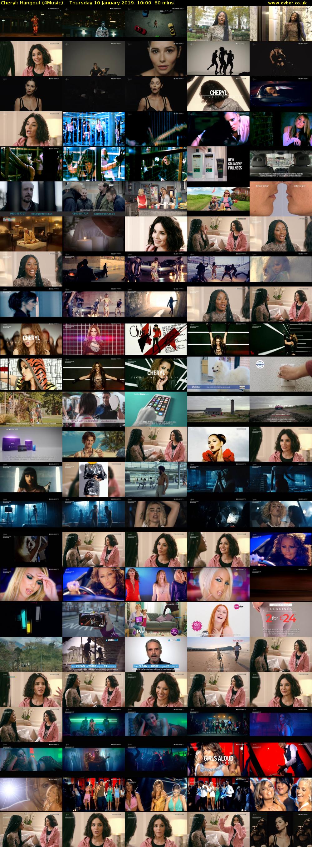 Cheryl: Hangout (4Music) Thursday 10 January 2019 10:00 - 11:00