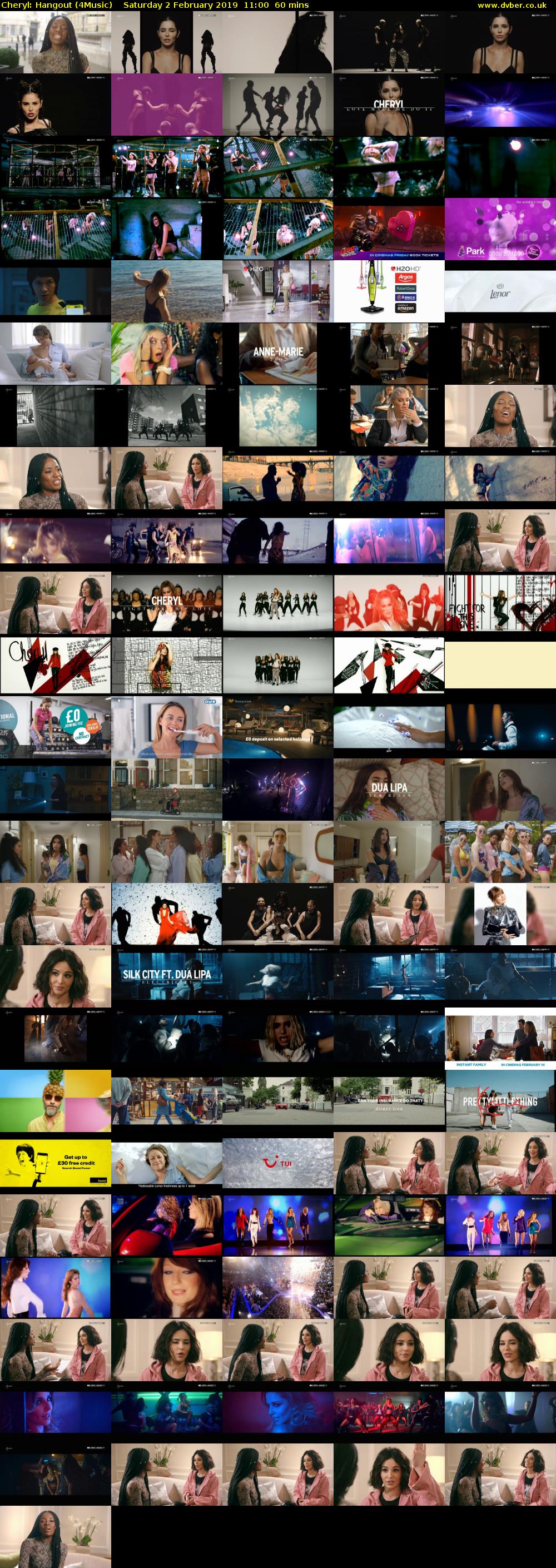 Cheryl: Hangout (4Music) Saturday 2 February 2019 11:00 - 12:00