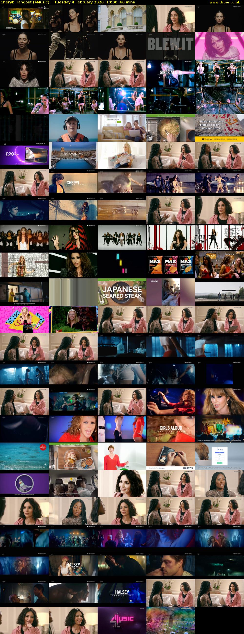 Cheryl: Hangout (4Music) Tuesday 4 February 2020 10:00 - 11:00