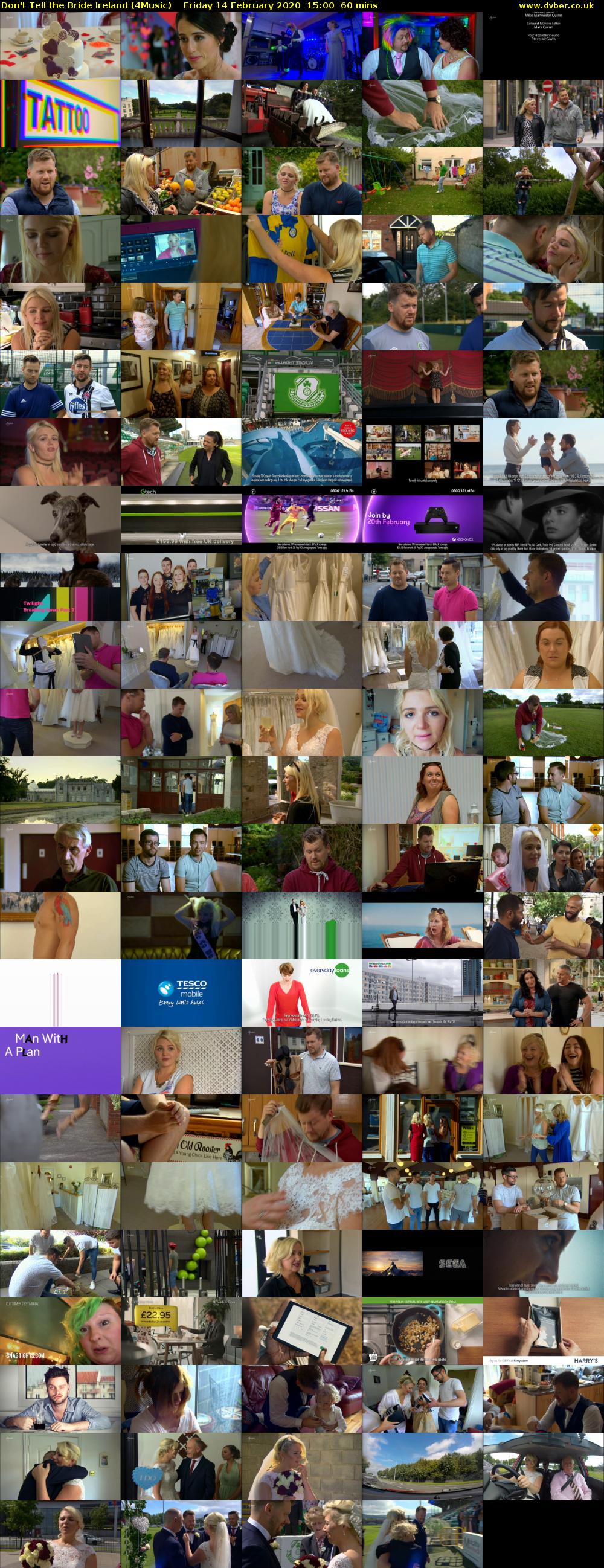 Don't Tell the Bride Ireland (4Music) Friday 14 February 2020 15:00 - 16:00